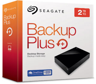 Seagate Backup Plus Desktop Drive